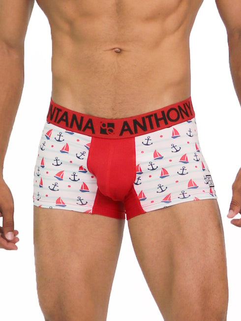 Men's AQ Trunk Men's Hybrid Collection Boxer Briefs Trunk-up Hot Pants – 3-Pack